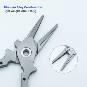 Nouvelle pince coupante en titane de 7 pouces, durable, pour la pêche - Product Image 3