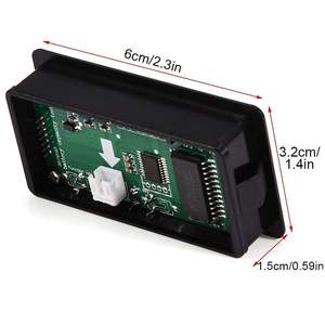 Voltímetro digital com luz de fundo <span class=keywords><strong>lcd</strong></span>, medidor de voltímetro digital e à prova d'água para 2s-15s, baterias de lítio chumbo-ácido - Product Image 2