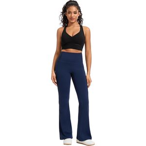Sujetador deportivo con espalda cruzada para mujer, tirantes anchos, almohadillas extraíbles, top corto para entrenamiento y yoga - Product Image 6