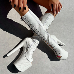 <span class=keywords><strong>Stivali</strong></span> <span class=keywords><strong>con</strong></span> <span class=keywords><strong>Tacco</strong></span> Alto da 7 Centimetri per Pole Dance, Scarpe da Gladiatore e per Danza Erotica <span class=keywords><strong>con</strong></span> <span class=keywords><strong>Tacco</strong></span> Alto da 7 Pollici, Molto Venduti - Product Image 5