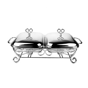 Set di utensili da <span class=keywords><strong>forno</strong></span> in <span class=keywords><strong>vetro</strong></span> borosilicato di alta qualità con coperchio in acciaio inossidabile scaldavivande in <span class=keywords><strong>vetro</strong></span> sicuro per microonde - Product Image 1