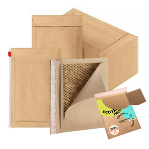Sobres reciclables respetuosos con el medio ambiente, bolsas de embalaje de papel Kraft, <span class=keywords><strong>2022</strong></span> - Product Image 2