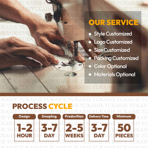 Yukaihe Tùy Chỉnh Thêu 5 Bảng Điều Chỉnh Vải Cotton Không Có Cấu Trúc Snapback Mũ Với Thêu Vá - Product Image 6