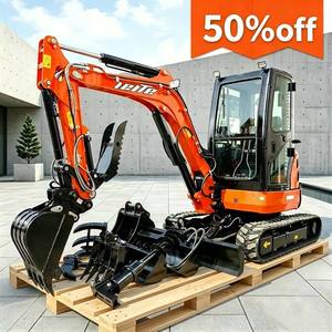 Mini-excavatrice 3,5 tonnes, 2 tonnes, 1 tonne, moteur EPA 5, excavatrice pour usage agricole et domestique, petite mini-excavatrice sur chenilles - Product Image 5