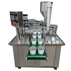 Machine automatique de remplissage et d'emballage de tasse de sauce à tremper 1oz 2oz Machine de remplissage et de scellage de tasse de sauce à l'ail et au chili - Product Image 3