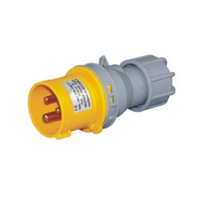FATO Prise et fiche industrielles mâle/femelle en laiton, indice de protection IP67/IP44, 63A pour usage industriel