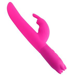 Vibratore a 10 funzioni <span class=keywords><strong>Vibe</strong></span>-O coniglio con 10 modalità di Escalation delle pulsazioni in Silicone impermeabile addominali disponibili in rosa viola blu - Product Image 1