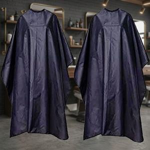 Capa de Peluquería Impermeable y Resistente al Agua de Poliéster ASAP, Antiestática, con Cuello Ajustable, para Salón de Belleza y Barbería - Product Image 1