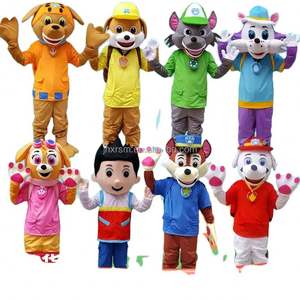 زي تنكري كرتوني جديد لشخصية التمساح والقط والكلب، دعائم تأثيرية للحيوانات مناسبة للاحتفالات والأعياد والحفلات والكرنفالات - Product Image 1