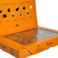 Boîte cadeau personnalisée en gros pour desserts, en éponge imperméable et écologique, pour chocolats et macarons, qualité alimentaire, avec logo personnalisé