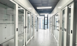 <span class=keywords><strong>Hotte</strong></span> à fumées en acier résistant aux produits chimiques personnalisée pour les laboratoires scolaires, utilisée dans les bases de données biologiques avec des armoires et des ventilateurs d'évacuation - Product Image 3