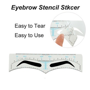 Nhãn Hiệu Riêng Thước Vẽ Bản Đồ Lông Mày Dùng Một Lần Phụ Kiện Cung Cấp Dụng Cụ Đo Lông Mày Nhãn Dán Bút Kẻ Lông Mày - Product Image 2