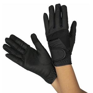 Gants d'équitation respirants et confortables de qualité supérieure, vente en gros à prix avantageux, gants d'équitation en cuir véritable - Product Image 1