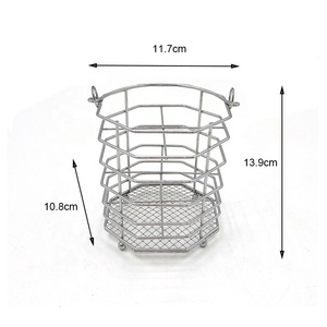 Portaposate in Metallo per Forchette, Coltelli, Cucchiai, Supporto per Posate, Scolapiatti per Utensili - Product Image 4
