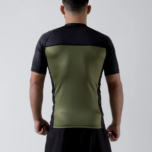 Tonton カスタム OEM ノーギ 柔術 ファイト MMA BJJ コンプレッションシャツ 半袖 ラッシュガード カスタム BJJ ラッシュガード - Product Image 3