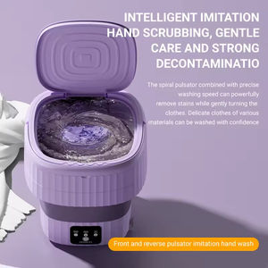 Mini-lave-linge portable automatique électrique pliable avec essoreuse pour sous-vêtements et chaussettes - Product Image 5