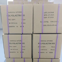 Benang Jahit Bedah Sekali Pakai Non-absorbable Berkualitas Tinggi Merek SYNCON 10-0 10/0 Monofilamen Nylon Garansi 5 Tahun Model