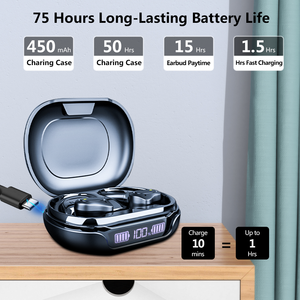 Kinlan <span class=keywords><strong>2025</strong></span> người bán hàng tốt nhất TWS không dây Bluetooth Earbuds không dây trong tai Tai nghe Bluetooth Tai nghe TWS Tai nghe cho thể thao - Product Image 2