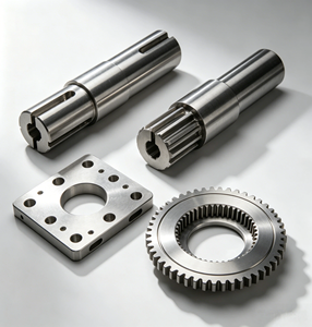 Componentes Industriales de Precisión Mecanizados por CNC de Aluminio Anodizado y Acero Inoxidable Personalizados - Product Image 2