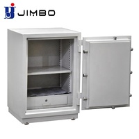JIMBO Große feuerfeste elektronische Safe Geld Coffre Fort mit Schlüssels chloss Sicherheit Metall und Stahl Cajas De Seguridad