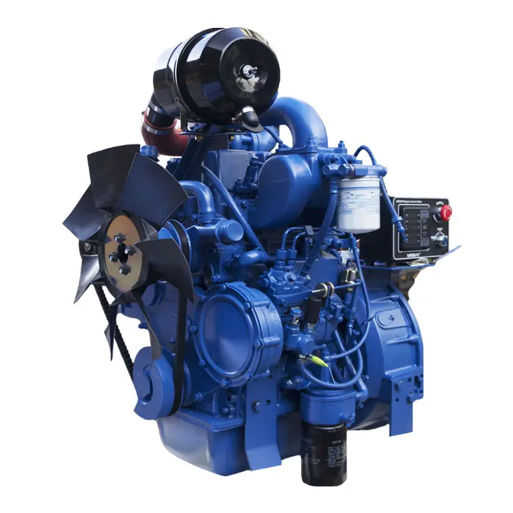 เสียงต่ำสองกระบอก35แรงม้า25hp เครื่องยนต์ดีเซล1500/1800รอบต่อนาทีสำหรับเครื่องกำเนิดไฟฟ้าราคา