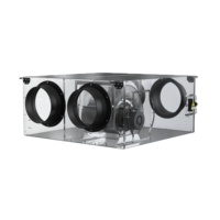 Moteur de vanne à 2 voies MIA 150m3/h pour échangeur de ventilation, filtre HEPA 13, flexible, pour hôpital, atelier, salle de bain, cuisine