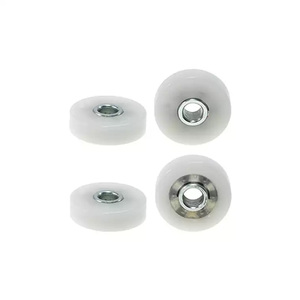Roulettes en POM pour tiroir-caisse et distributeur automatique, roues plates et rondes en plastique, 19mm, 22mm, 24mm, 26mm, 28mm, 30mm - Product Image 6