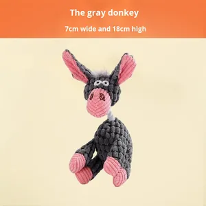 25cm respetuoso con el medio ambiente Golden Sea Durable amarillo de goma calmante pato perro juguete felpa Squeak masticar juguetes para perros - Product Image 6