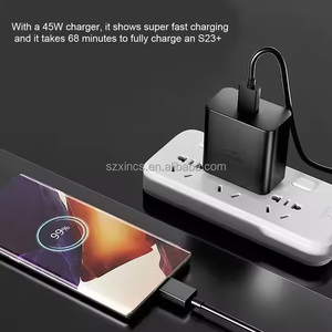 <span class=keywords><strong>Cargador</strong></span> de carga súper rápida 45WPD <span class=keywords><strong>tipo</strong></span> C 45W adaptador de viaje para <span class=keywords><strong>Samsung</strong></span> Galaxy S23 24 <span class=keywords><strong>cargador</strong></span> súper rápido Original 45W - Product Image 2