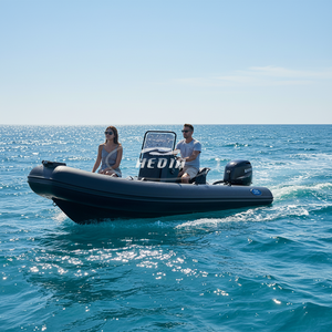 Bateau de pêche en aluminium Transea Rib 500 <span class=keywords><strong>Alu</strong></span> High Speed 5m avec moteur 50cv - Product Image 1