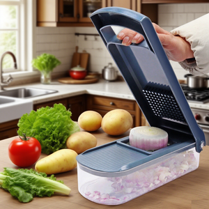 Hachoir Manuel Multifonctionnel de Haute Qualité <span class=keywords><strong>2026</strong></span> pour Légumes et Fruits – Pratique pour Oignon, Pomme de Terre et Plus Encore - Product Image 1