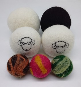 DIBE - Suavizante de Telas Natural Reutilizable, Reduce las Arrugas de la Ropa, Bolas de Secadora de Lana Ecológicas para Lavandería - Product Image 2