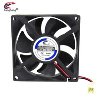 8025S Hülsen lager leiser bürstenloser Abluft ventilator 80x80x25 12V 24V Laptop Stand Luftkühler Gleichstrom lüfter
