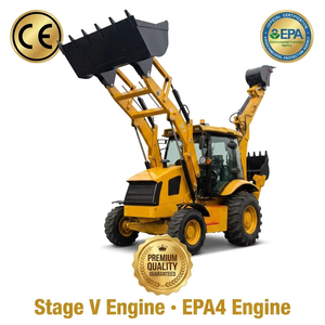 Nuova Minipala Gommata Diesel CE EPA con Retroescavatore e Caricatore Frontale, Motore Euro5 EPA4, PLC, Garanzia 1 <span class=keywords><strong>Anno</strong></span> - Product Image 1