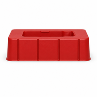 Boîte en plastique thermoformée pour l'organisation et la présentation de quincaillerie et fixations, emballage personnalisé, vente en gros