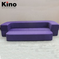 Matelas de lit pliable en mousse épaisse multifonction, canapé-lit