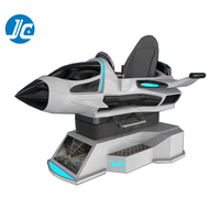 Simulador de Vuelo VR 9D, Cine de Golf, Atracción Interior y Exterior, Equipo de Diversión de Aluminio, Fibra de Vidrio y Metal para Parques de Aventuras Escolares