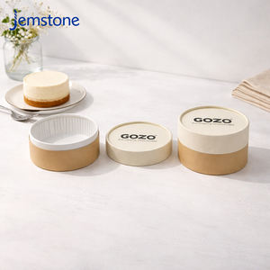 Hot Sale Recyclable Food Grade Baking Cake <b>Dessert</b> Cardboard Paper Cylinder Packaging Oven Safe Cheesecake Kraft Paper Tube - Product Image 3