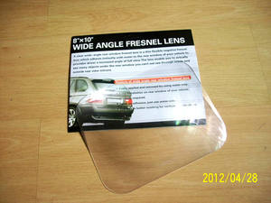 Venta directa de fábrica Lente trasera del automóvil y lente Fresnel suave de PVC - Product Image 4