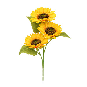 Accesorios de Decoración para Muebles con Diseño de Girasol Artificial, Suministros para Floristería, Accesorios para Arreglos de Boda - Product Image 2