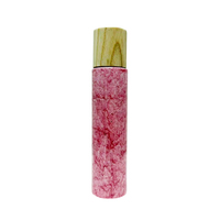 Flacon de parfum en verre mat transparent rechargeable avec logo personnalisé, vaporisateur à fine brume, conteneur de parfum vide portable pour emballage de marque