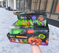 Jouet anti-stress à presser d'Halloween adorable en gros, assortiment de citrouilles, fantômes et monstres mignons, jouet souple pour la décompression, idéal pour la décoration de la maison et du bureau