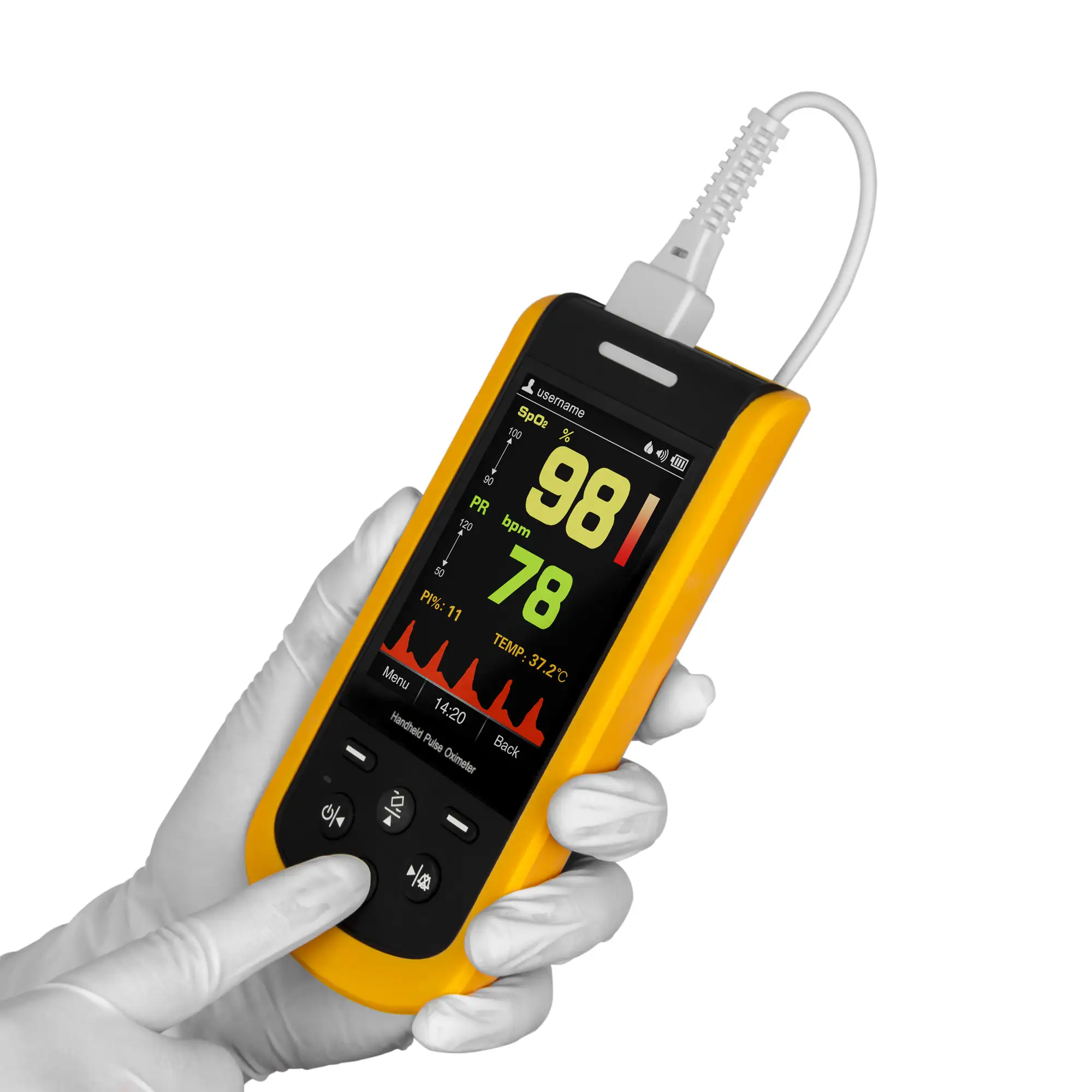 Großhandel Hochwertige medizinische Sp-20 Kinder profession elle Handheld Pulsoxi meter