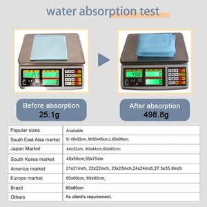 超吸収性 子犬用おしっこパッド 生分解性ペットトレーニングパッド 犬猫用 - Product Image 3