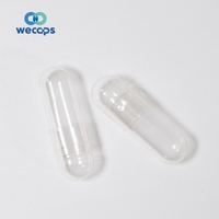 Wecaps Certificat FDA Capsules de couleur Hpmc vides Taille 1 Capsules de pilules végétales Capsules végétales