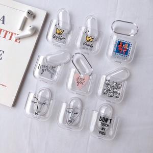 Funda de plástico y TPU para airpods 1/ <span class=keywords><strong>2</strong></span> / pro/3, logotipo personalizado, bricolaje, diseño propio, baja cantidad mínima, alta calidad - Product Image 2