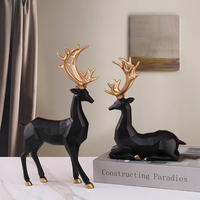 Statue d'animaux de Style nordique minimaliste, accessoires de bureau pour la maison, décoration, cadeaux d'affaires, décorations pour la maison