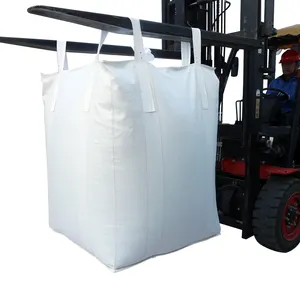 90x90x120cm Fabricant PP Big Jumbo Plastic 1 Tonne Sacs Acceptable Personnalisé Anti-Sift Fibc Bag 500 1000kgs