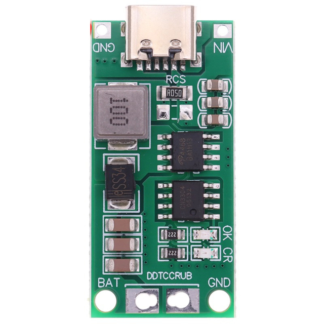 Multi-Cell 2S 3S 4S Type-C to 8.4V 12.6V 16.8V Step-Up Boost LiPo Polymer Li-Ion Charger 7.4V 11.1V 14.8V 18650 Lithium Battery