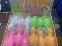 Fournisseurs Vente Soulager le Stress Jouet Drôle Mignon Extensible Peluche Canard Soulagement du Stress Jouet